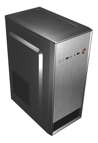 Imagen 5 de 10 de Kit Gabinete Pc Aluna + Fuente 500w + Teclado Mouse Parlante