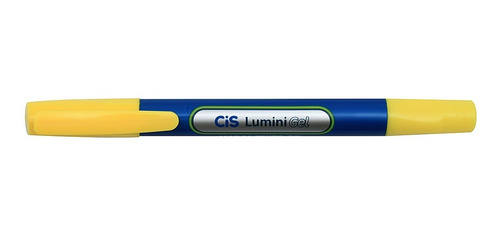 Imagem 3 de 7 de Kit Caneta Marca Texto Cis Lunini Gel Estojo Com 5 Cores