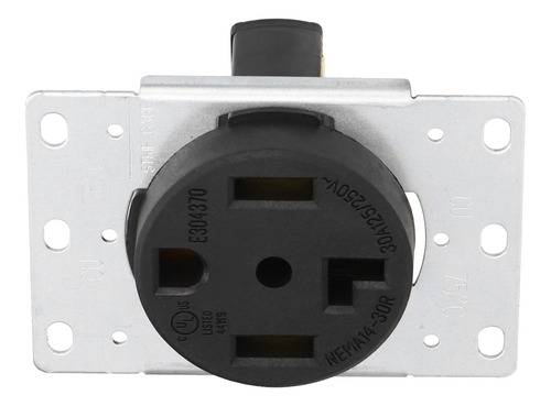 Conector De Alimentación Hembra Con Enchufe Industrial De 4