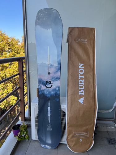 Tabla De Snowboard Burton Mujer 146 Nueva. Vía Láctea Rosa 1.46 M