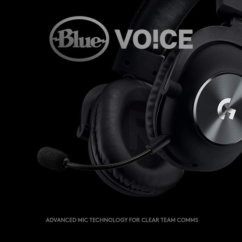 Logitech G Pro X Auriculares De Juegos Con Cable: Blue Vo! C
