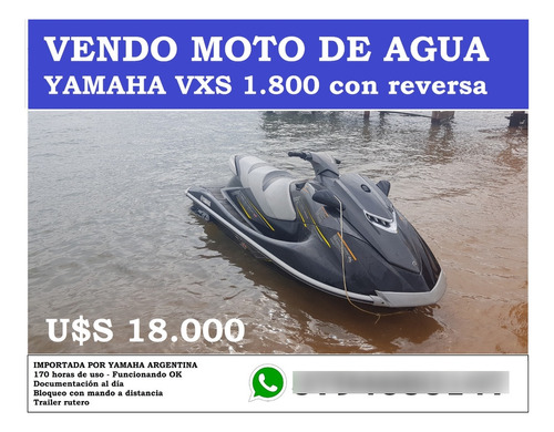 Moto De Agua Yamaha Vxs 1800