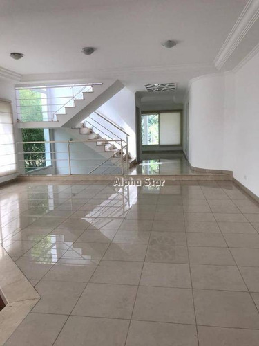 Casa Com 5 Dormitórios, 700 M² - Venda Por R$ 4.200.000,00 Ou Aluguel Por R$ 17.500,00/mês - Tamboré - Santana De Parnaíba/sp - Ca3422