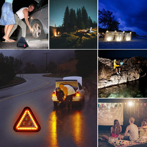 Otyty 3 Cob 30w 1500lm Luz De Trabajo Led, Luces De Inundaci