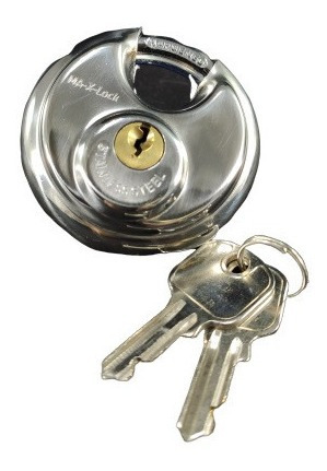 Candado Redondo Disc Padlock 50mm