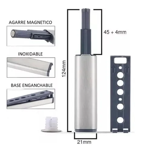 Expulsor Simple Push Open Magnético