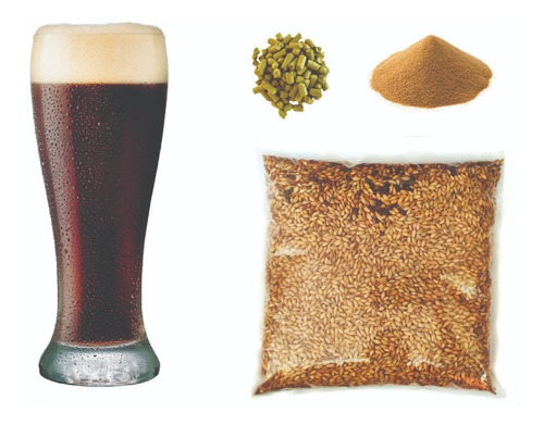 Kit 16 L Receta Brown Ale De Grano Para Cerveza Artesanal