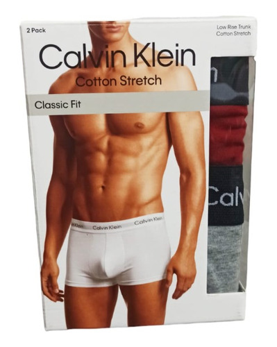 Boxer Calvin Klein Trunk Corto Hombre 2 Pack Np1929o - 601