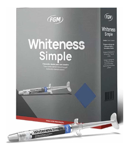 4 seringas de clareamento dental Whiteness Perfect 22