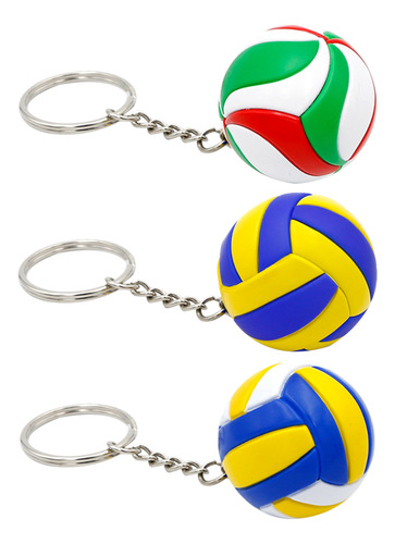 Llavero Deportivo De Voleibol, Baloncesto, 3 Unidades