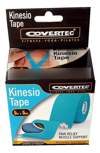 Venda Kine Tape Covertec 50mm Celeste