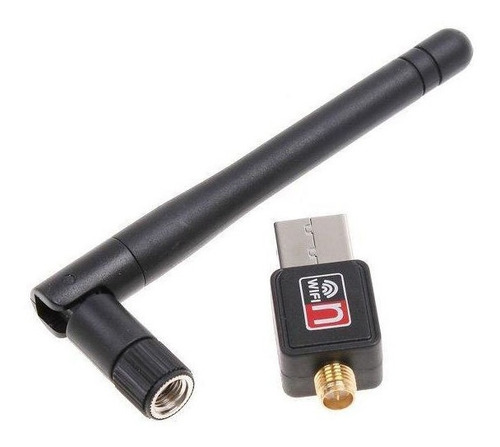 Imagem 2 de 3 de Adaptador Wireless Wi-fi 150mbps C/antena Usb 2.0