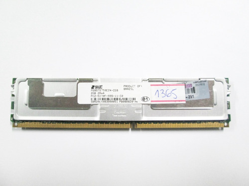 Memória Servidor Smart Ecc Fbdimm 2gb 2rx4 Pc2-5300f (Usado)