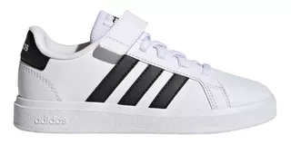 Tenis Grand Court Lifestyle Tira Regulable - Blanco adidas