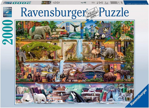 Rompecabezas Puzzle 2000 Animales Salvajes Ravensburger 