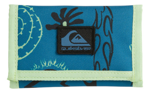 Cartera Quiksilver Hombre The Everydaily Azul Billetera Color Azul Marino