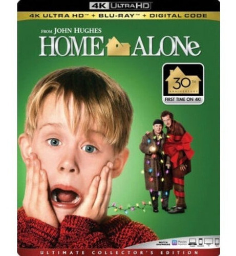 4k Ultra Hd + Blu-ray Home Alone / Mi Pobre Angelito