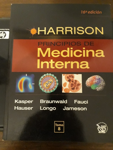 Principios De La Medicina Interna. Vol 16.tomos 1-2-3-4-5-8