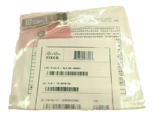 Rede Gbic Glc-ge-100fx= 100base-fx Sfp Cisco