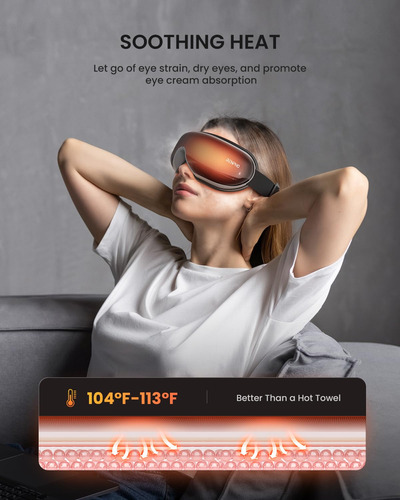 Masajeador De Ojos Renpho Eyeris1 Con Calefacción Y Control