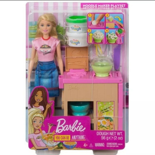Barbie Chef Pastelera Pasta Muñecas Niñas