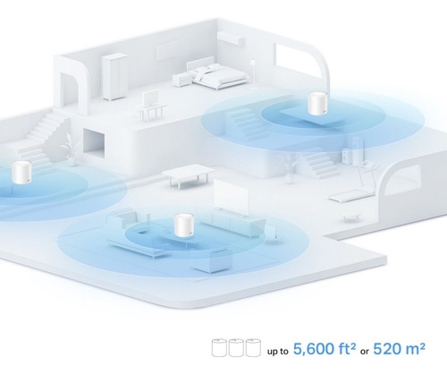 Sistema Wi-fi Mesh Tp-link Deco X10 (3-pack) Ax1500