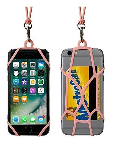 Soporte Para Teléfono Celular Lanyard Toovren Funda De Silic