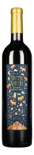 Vino Siete Vacas Reserva Cabernet Sauvignon 750ml