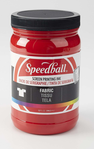 Speedball 004575, 4575, Tela Serigrafía Tinta, 32 Fl Oz,