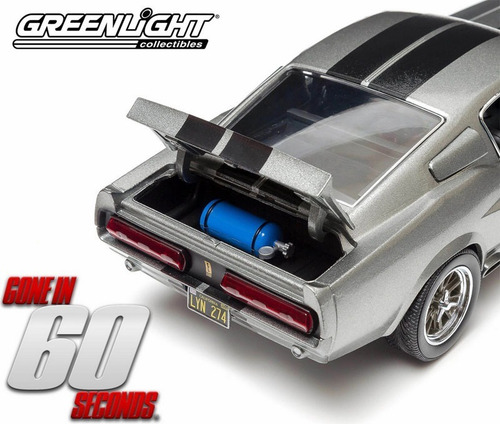 Auto Escala 1:24 - Ford Mustang 1967 - Eleanor 60 Segundos