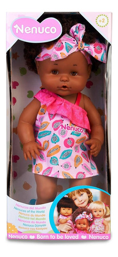 Muñeca Bebe Nenuco Del Mundo Surt Int 17102 Original