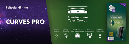 Imagem 2 de 2 de Película Hprime Gel Curves Pro Galaxy S21 Ultra Tela De 6.8