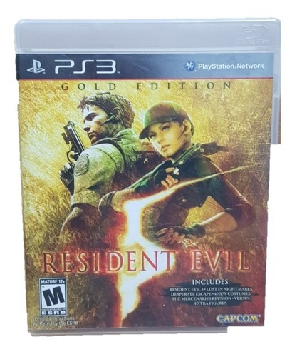 Resident Evil 5 Gold Edition Capcom Ps3 Físico