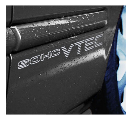 Sticker Calcas Sohc Vtec 2 Piezas Compatible Con Honda