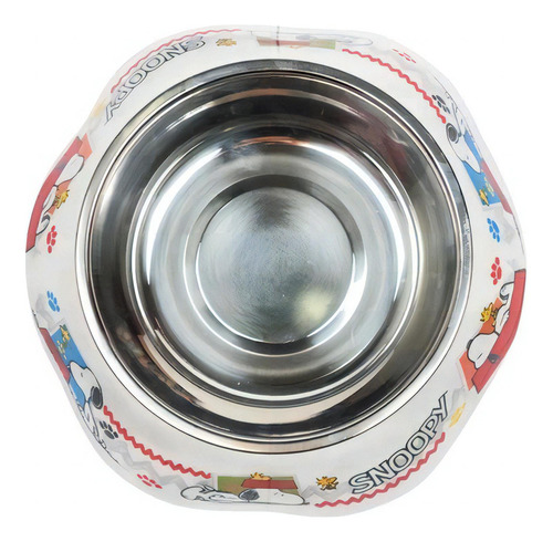 Comedouro Melamina Snoopy Mel 100 M Caes Gatos Zooz Pets