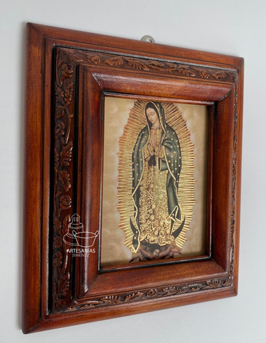 Cuadro Virgen De Guadalupe C00016 Nogal