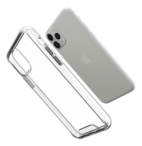 Estuche Case Transparente Rígido Compatible Con iPhone 11