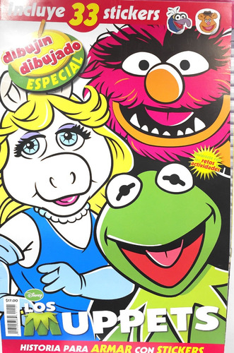 Revista Disney Colorea Los Muppets 