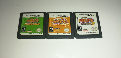 Cartuchos Naruto Nintendo Ds