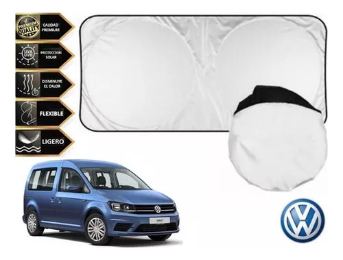 Cubre Sol Protector Ventosas Para Minivan Vw Caddy 2016