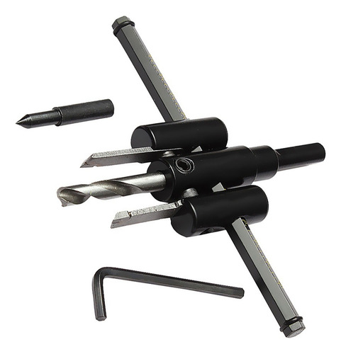 Ajustable Metal Madera CĂrculo Cortador Kit Agujero