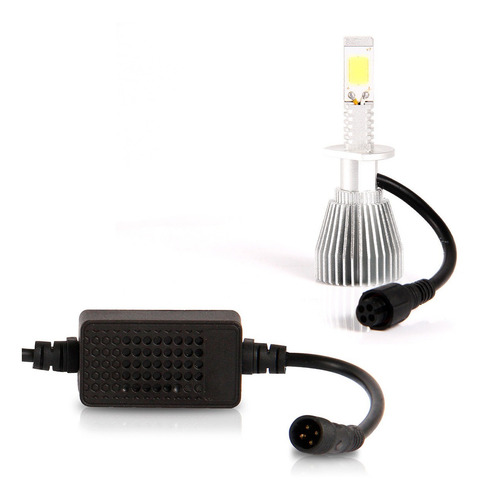 Imagem 5 de 5 de Kit Lâmpada Super Led Cree Caminhão H1 6000k