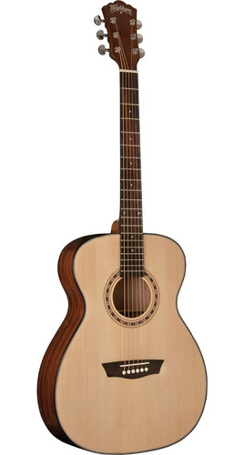 Washburn Af5k Guitarra Acústica Tipo Texana Color Natural