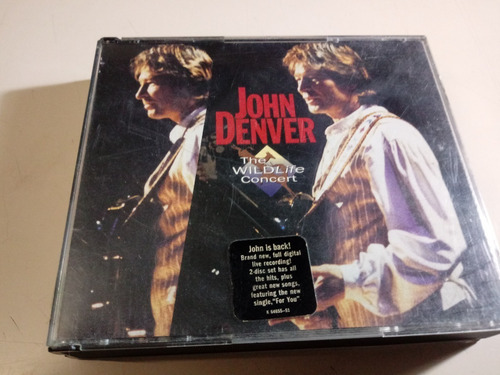 John Denver - The Wild Life Concert - Cd Doble Fatbox , Us 