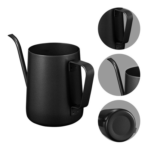 Tetera Cuello Cisne Kettle Barista Brew 600 Ml Negra