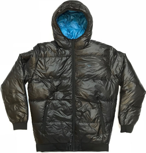 Jaqueta Reversível Globe Stow Down Jacket  Preto Azul