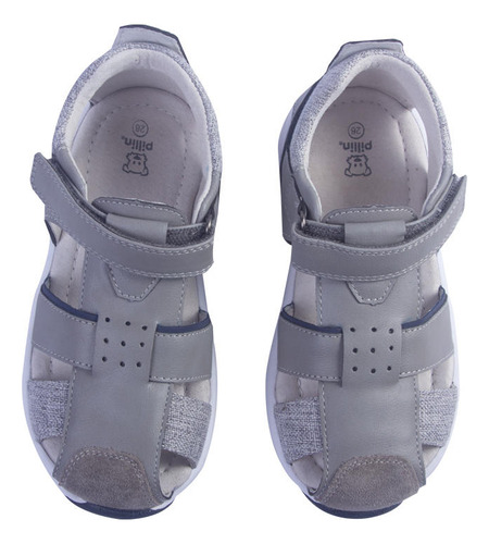 Sandalias Niño Gris Pillin (pzw20gri)