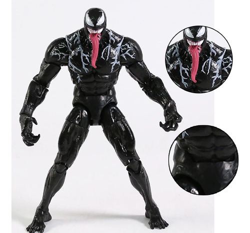 -spider-man Venom Pvc Figuras De Acción Juguetes Muñecas Reg