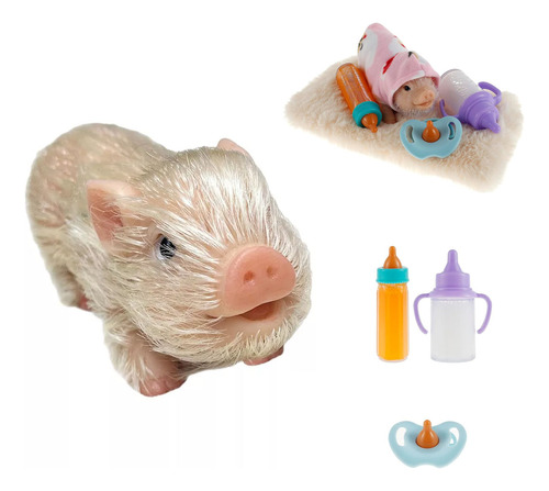 Brinquedo De Porco Renascido Em Miniatura, Boneca Estilo B