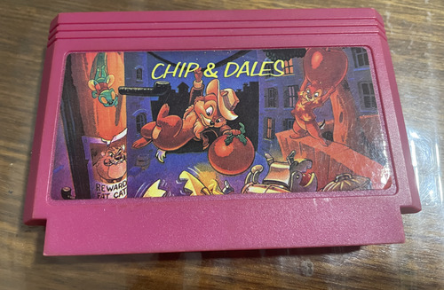 Cartucho Juego Colección Vintage Family Game - Chip & Dales (Usado)